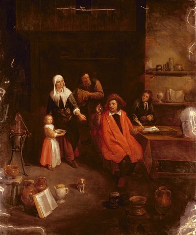 Visite chez le docteur - Gillis van Tilborgh the younger